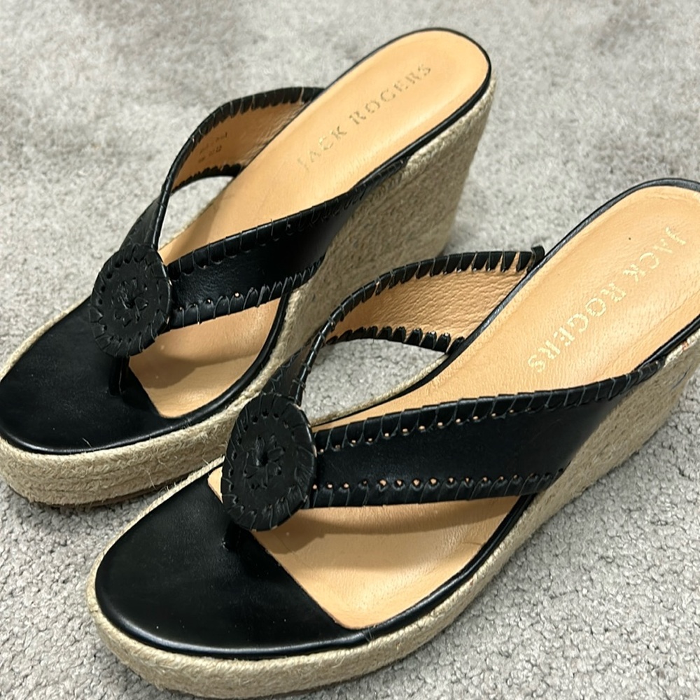 Jack Rogers platform espadrilles. Never worn!